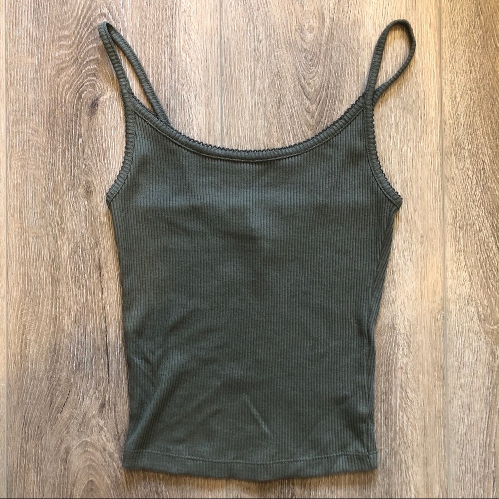 Casual ribbed tank top